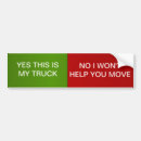 Search for pick bumper stickers Truck