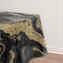 Search for black and gold tablecloths Modern