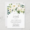 Search for champagne 50th birthday invitations Flowers