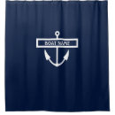 Search for boat anchor shower curtains Nautical