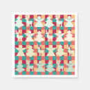 Search for angels napkins Red