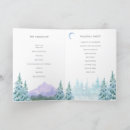 Search for mountain wedding programmes Winter