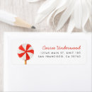 Search for peppermint return address labels Cute