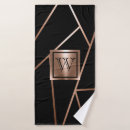 Search for rose gold bath towels Foil