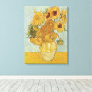 Search for sunflower canvas prints Post impressionist