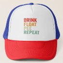 Search for floating hats River