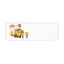 Search for school bus return address labels Back to school