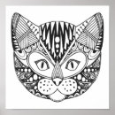 Search for cat doodle posters Zendoodle