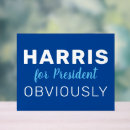 Search for political signs Vote blue