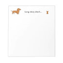 Search for dachshund notepads Funny