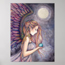 Search for beautiful angels posters Watercolor