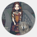 Search for fantasy wolf stickers Wolves