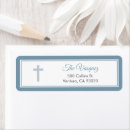 Search for baby first birthday return address labels Baptism