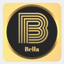 Search for b name stickers Elegant
