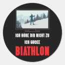 Search for funny skier stickers Cross country skiing