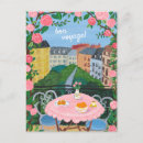 Search for good time postcards Watercolor