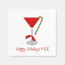 Search for christmas martini napkins Drink