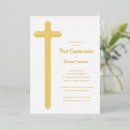 Search for foil first communion invitations Christian