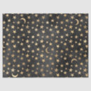 Search for black stars tissue paper Moon