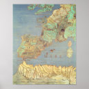 Search for british isles map posters Ireland