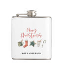 Search for christmas flasks Candy cane