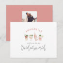 Search for cute bridesmaid cards Script
