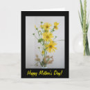 Search for yellow mothers day cards Wildflowers