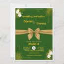 Search for green 7x5 invitations Green and gold