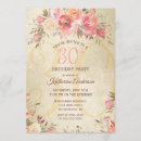 Search for vintage 30th birthday invitations Modern