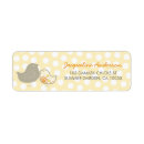 Search for yellow bird return address labels Sweet