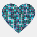 Search for mosaic pattern stickers Blue