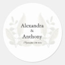 Search for olive green wedding stickers Typography