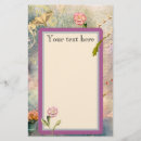 Search for butterflies stationery paper Fantasy