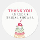 Search for ice cream thank you stickers Bridal shower