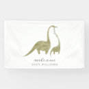 Search for dinosaur baby shower banners Animal