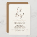Search for paper baby shower invitations Bohemian