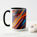 Search for blue flame mugs Abstract