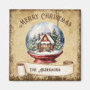 Search for snow globe magnets Vintage