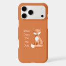 Search for orange fox iphone cases Woodland