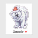 Search for polar animals stickers Festive