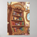 Search for bookshelf posters Cute