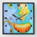 Search for jellyfish clocks Watercolor