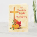 Search for card for cousin thanksgiving cards Leaves