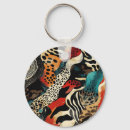 Search for fierce rounded key rings Animal