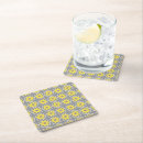 Search for yellow flower coasters Trendy