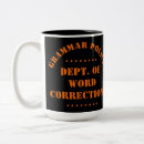 Search for grammar police mugs Writer
