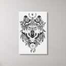 Search for wolf canvas prints Feathers