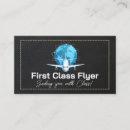 Search for airport transport business cards Plane