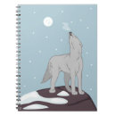 Search for wolf howling notebooks Moon