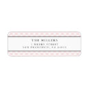 Search for pink baby return address labels Classic